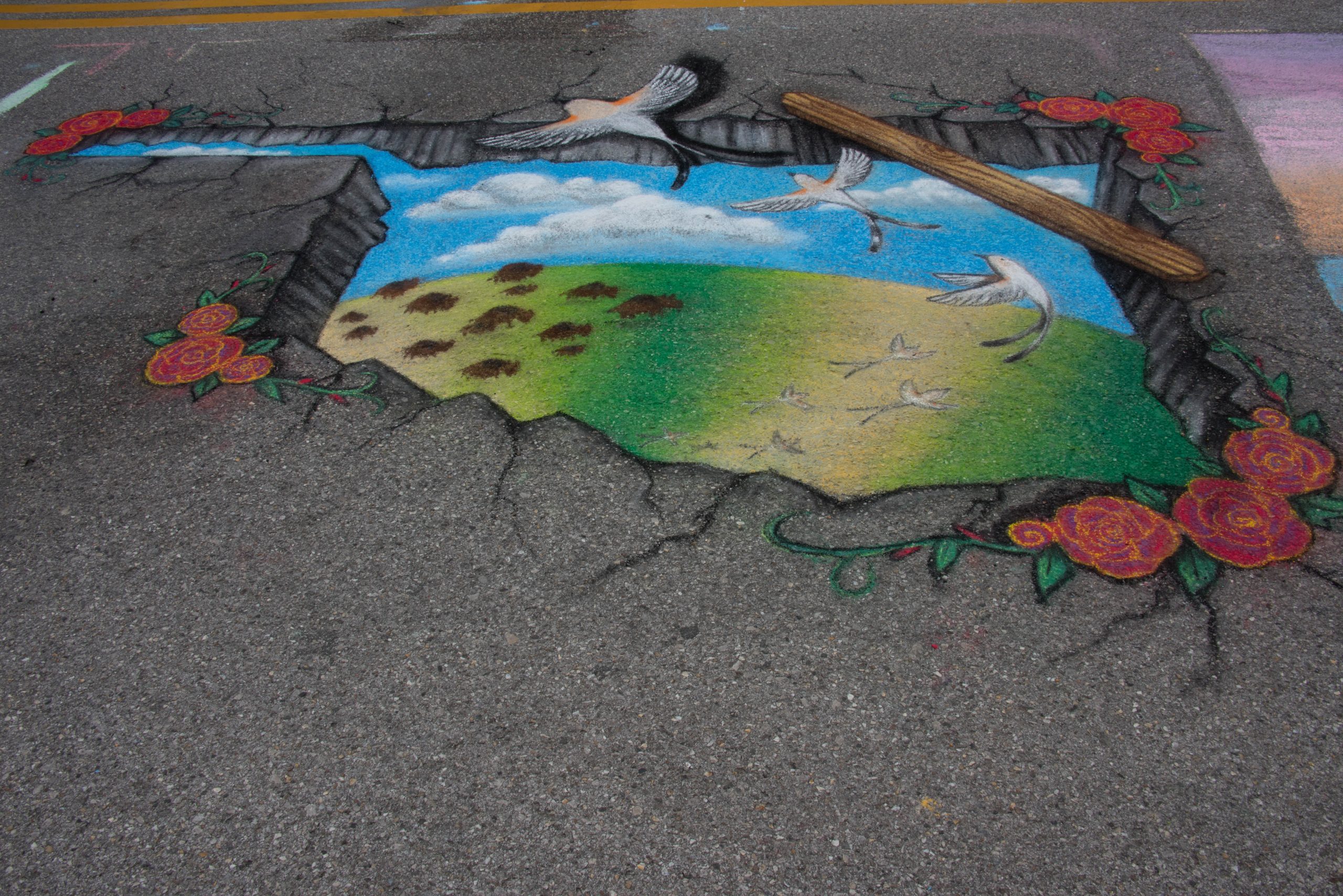 “Chalk It Up!” Art Competition at BA Rose Festival