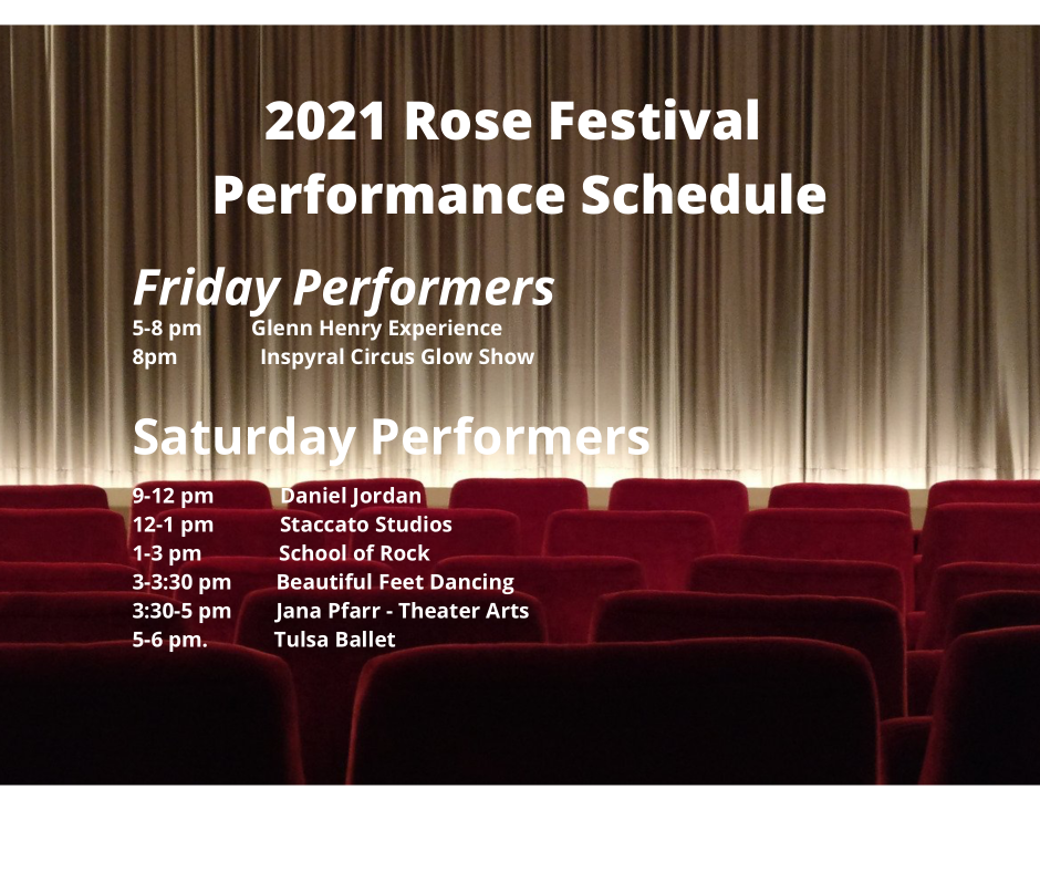 Rose Festival Performer Line Up