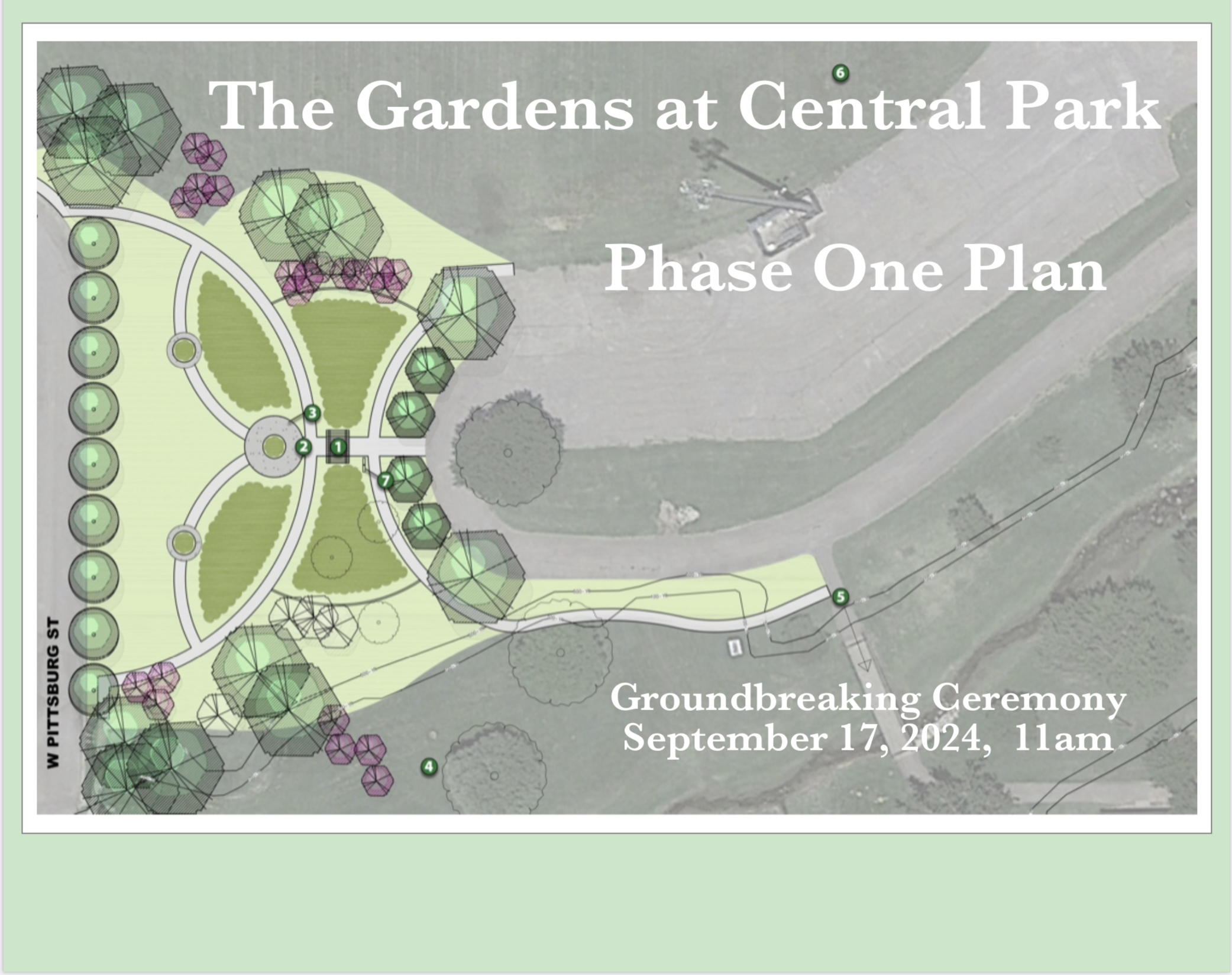 Gardens at Central Park Groundbreaking Has Been Postponed!